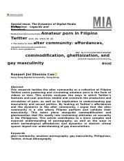 Amateur porn in Filipino Twitter alter community: .